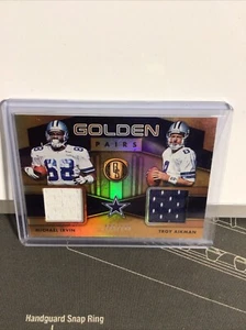 2019 Panini Gold Standard Football Golden Pairs #GP-13 Irvin/Aikman /149 - Bild 1 von 3
