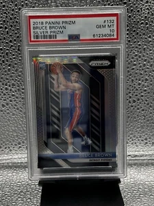 2018-19 Panini Prizm - Silver Prizm #132 Bruce Brown (RC) - Foto 1 di 2