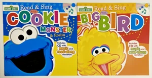 Sesamstraße Lesen & Singen KEKSMONSTER Rosita & BIG BIRD Bücher enthält CD - Bild 1 von 1