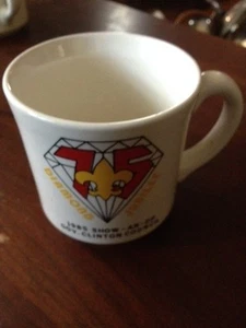 Tazza tazza caffè Diamond Jubilee 75 anni grazie dai boy scouts of America - Foto 1 di 1
