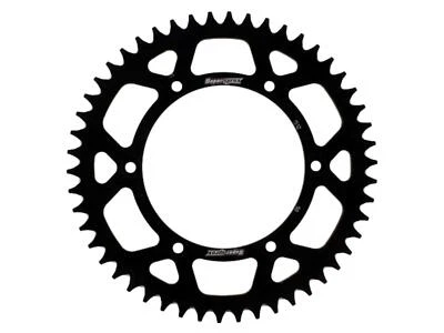 SUPERSPROX Alu Kettenrad passt an KTM Husqvarna GasGas Husaberg SWM schwarz 48 Z - Bild 1 von 2