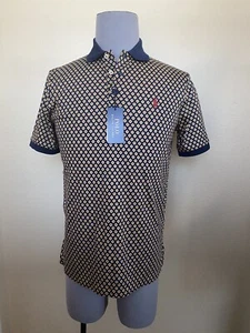 polo ralph lauren shirt men small Multicolor Short Sleeves Front Buttons New!!! - Picture 1 of 12