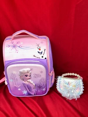 Lote de Mochila y Monedero Duraderos Frozen Queen of the North Mountain Foto 1 de 4