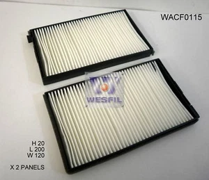 WESFIL CABIN FILTER FOR Hyundai ILoad 2.5L CRDi 2008-on WACF0115 - Picture 1 of 1