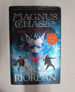MAGNUS CHASE THE SHIP OF THE DEAD by RICK RIORDAN - PUFFIN - Hardback - Picture 1 of 3