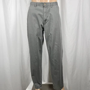 Vintage Polo Ralph Lauren Men's 36WX32L Gray Chino Pants - Picture 1 of 7