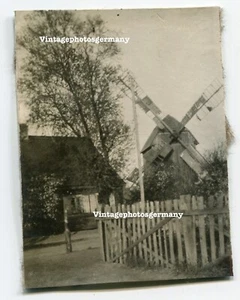 K2442 Foto WK1 Holland / Belgien Windmühle Mühle Windmill Mill - Picture 1 of 2