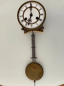 Alte Uhr Wanduhr Pendeluhr Regulator Uhrwerk Antik - Bild 1 von 11