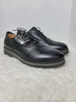 Zapatos Cesare Paciotti para Hombre Talla 7 Cuero Negro Oxford Derby Lujo  Foto 1 de 4