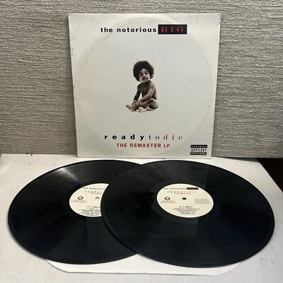 The Notorious B.I.G. Ready to Die The Remaster 2 LP Vinyl Record 2004 Bad Boy - Image 1 of 4