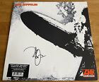 Robert Plant SIGNED Led Zeppelin I LP Vinyl Official Autograph Page Brand New
