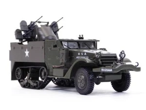 Camion militaire HALF-TRACK M3 chenille M16 USA 1944 1/43 WW2 - Foto 1 di 8