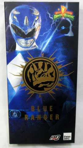 Threezero Might Morphin Power Rangers Blue Ranger 1/6th Scale Figure Cover