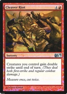 MTG - M13 - Cleaver Riot - Foil - NM - Picture 1 of 1