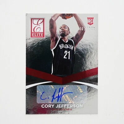 2014-15 Elite Status Signatures #22 Cory Jefferson 003/249 Rookie Auto RC - Image 1 of 2