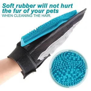 Professionelle Haustierpflegebürsten Handschuh weicher Silikongummi, Haarentfernung Y011 - Bild 1 von 20