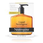 Neutrogena Liquid Facial Cleansing Fragrance-Free Hypoallergenic 8 oz Pack of 3