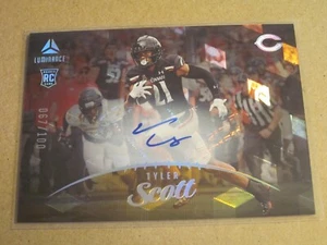 TYLER SCOTT 2023 ROOKIE LUMINANCE AUTOGRAPHS GOLD 67/100 # 193 CHI BEARS 🏈 - Picture 1 of 2