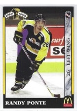 1999-2000 Brandon Wheat Kings (WHL) Randy Ponte