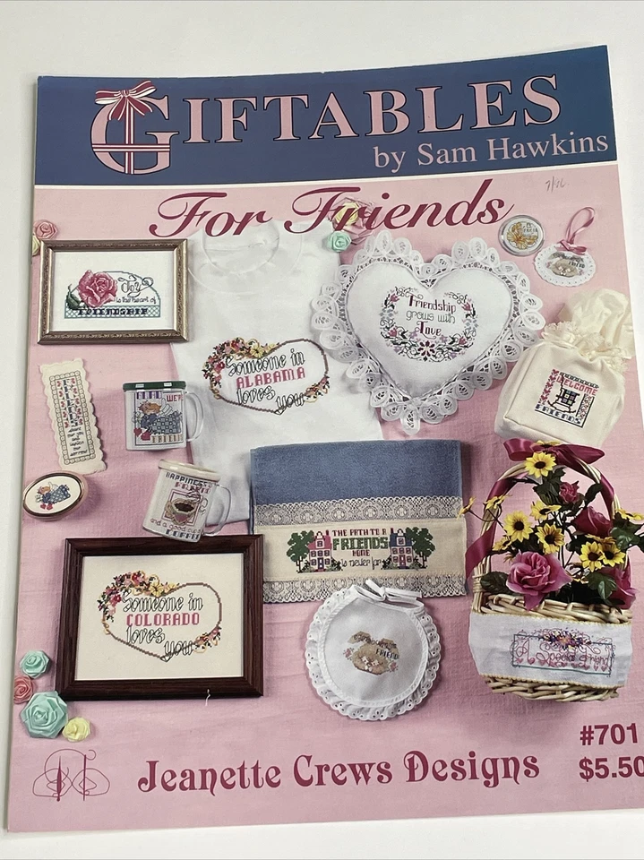 Giftables by Sam Hawkins For Friends Cross Stitch Pattern - Image 1 of 4