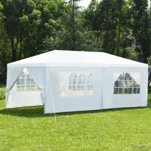 Wedding Tent Canopy Party 10'x20' Heavy Duty Gazebo Cater Event W/Side Walls - Picture 1 of 12
