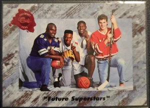 Promoción clásica Future Superstars 1991-Eric Lindros/Russell Maryland/Larry Johnson - Imagen 1 de 1