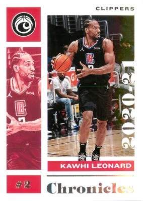 Kawhi Leonard 2020-21 Panini Chronicles Basketball Chronicles Base Card #39 LAC - Image 1 of 2