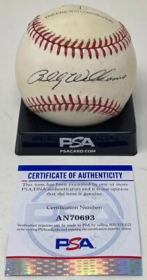 Billy Williams Signed Official National League Baseball Chicago Cubs PSA/DNA COA - Image 1 of 4