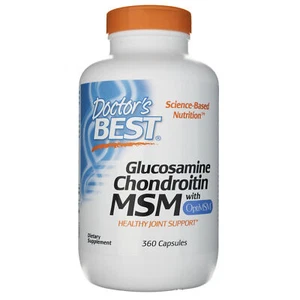 Doctor's Best Glucosamine Chondroitin MSM - 360 capsules - Picture 1 of 4