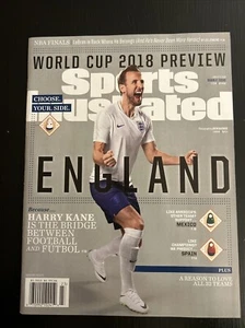 ENGLAND HARRY KANE 2018 World Cup Sports Illustrated Newsstand June 4-11, 2018! - Picture 1 of 8