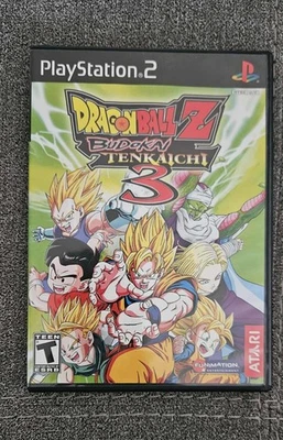 dragon ball z budokai tenkaichi 3 ps2 artículo y caja probado y funcionando sin manual Foto 1 de 3