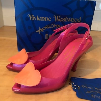 Zapatos de salón Vivienne Westwood Lady Dragon Heart rosa talla 9 Foto 1 de 4