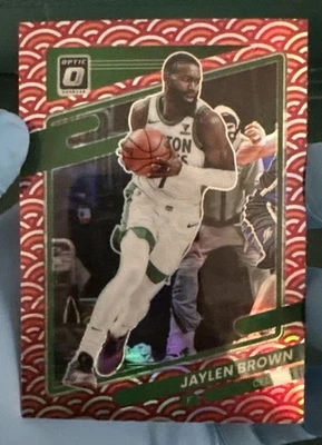2021-22 Donruss Optic Photon Jaylen Brown Celtics FINALS MVP - Image 1 of 2