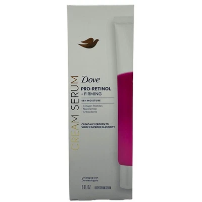 Dove Pro-Retinol + Firming Body Cream Serum 8 oz 1 Pack New - Image 1 of 4