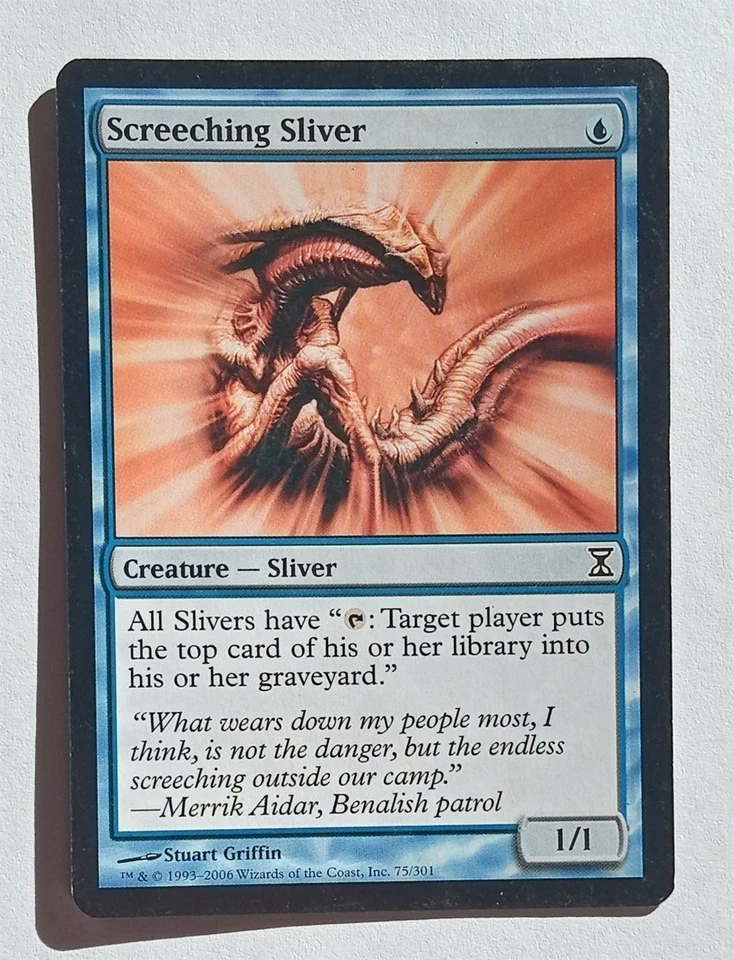 Magic MTG - Screeching Sliver - Time Spiral - LP - Image 1 of 1