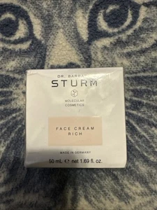 Dr. Barbara Sturm Face Cream Rich 50 ml Brand New In Box Authentic Retail $240 - Picture 1 of 3