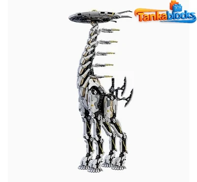 MOC Plus-Size Version Tallneck 7401 Pieces Bricks Toy Machine Animal Model - Image 1 of 4