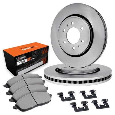 For Cadillac DeVille 1998-1999 R1 Concepts Front Brake Kit w Super Duty Pads - Image 1 of 2