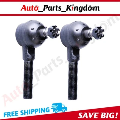 For 1975-1982 Chevrolet Corvette 2pcs Front Tie Rod End Links Steering Part 5.7L - Image 1 of 4