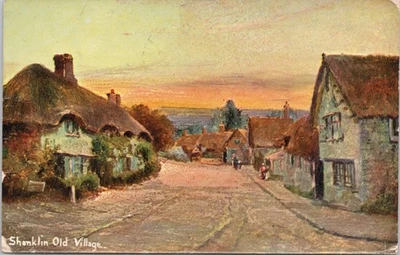 Postal Shanklin Old Village Isla de Wight Foto 1 de 2