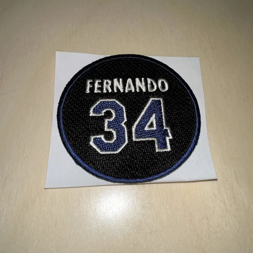 Parche de camiseta conmemorativa de Fernando Valenzuela - Los Angeles Dodgers Foto 1 de 1