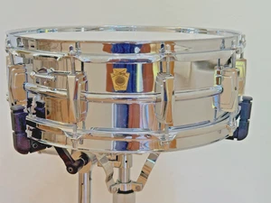 *MINTY* Vintage 1960's Pre-serial Ludwig LM400 Supraphonic Snare Drum COA - Picture 1 of 16