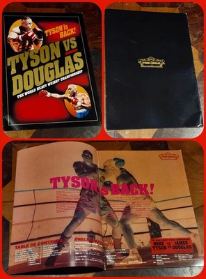 Mike Tyson vs. Busyer Douglas en el sitio programa japonés de lucha de boxeo 1990 Foto 1 de 4