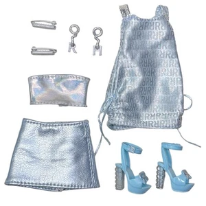 Rainbow High Gabriella Icely Puppe blau silber Outfit Rock Top Kleid Schmuck Set - Bild 1 von 2