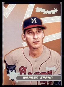 2001 Topps Stars Warren Spahn Braves 148 - Picture 1 of 2