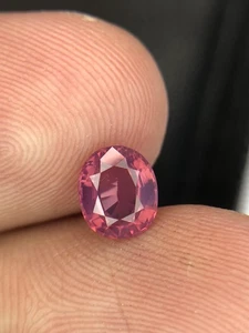 ~1.15 Carats Beautiful ruby pink Color and beautiful Faceted Piece 😍 - Picture 1 of 8