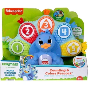 Fisher-Price Linkimals Counting & Colors Peacock with Interactive Lights & Music - Picture 1 of 1