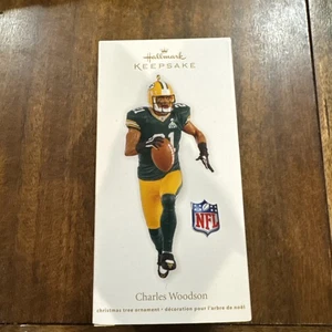 Hallmark Keepsake 2018 Green Bay Packers NFL Hall Of Fame Charles Woodson - Neu in OVP - Bild 1 von 6