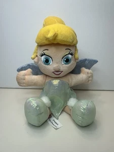 Muñeco de peluche Peter Pan Sparkle Tinker Bell de los parques de Disney Disneyland original - Imagen 1 de 7