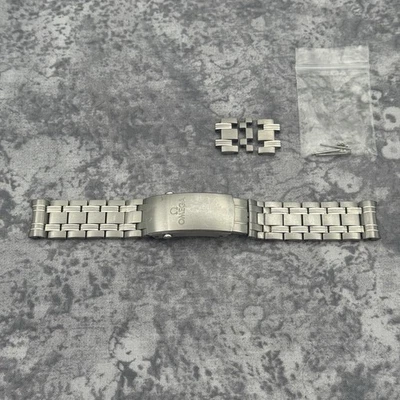 20mm Omega Seamaster Bracelet  STZ010108 & Omega Stainless Steel Clasp STZ001159 - Image 1 of 4